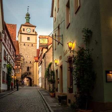 Gaestehaus Am Weissen Turm Rothenburg ob der Tauber Kültér fotó