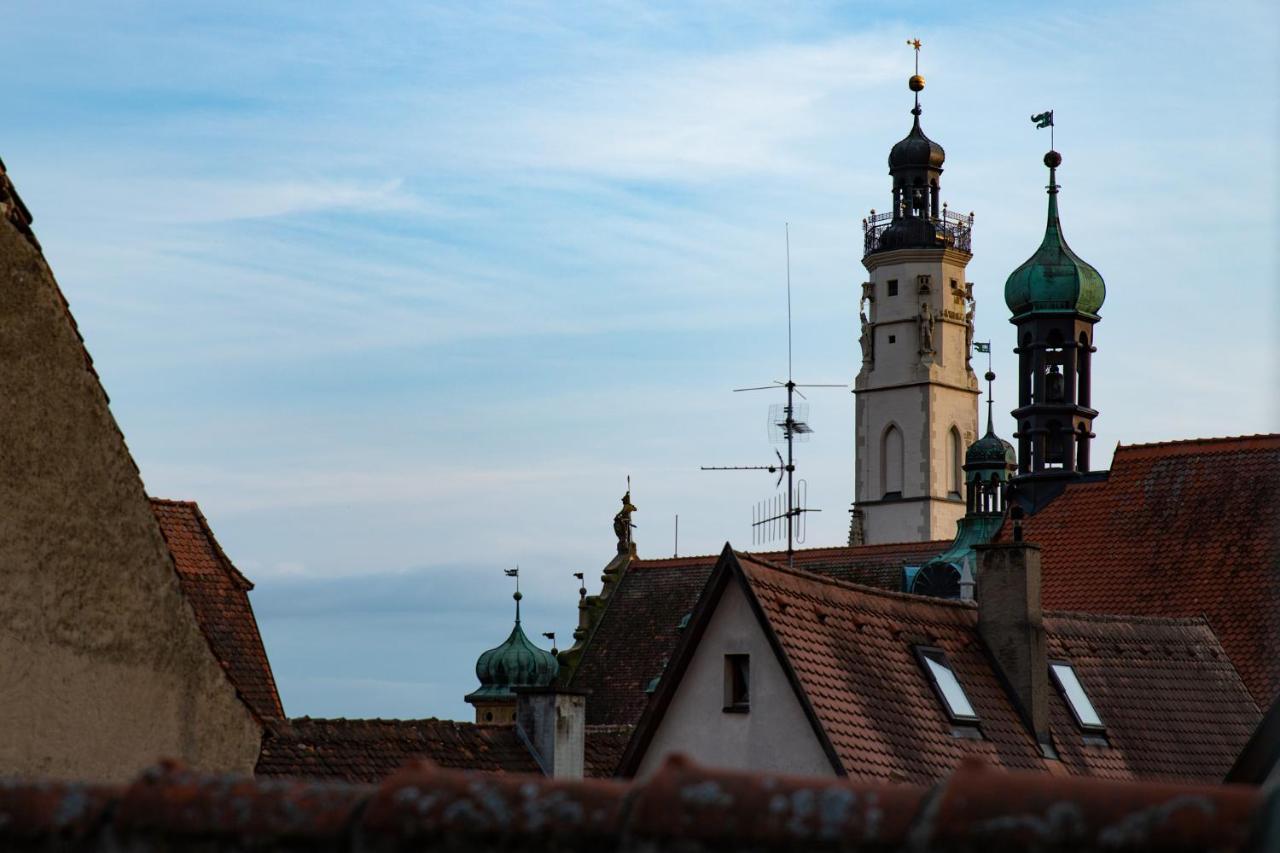 Gaestehaus Am Weissen Turm Rothenburg ob der Tauber Kültér fotó